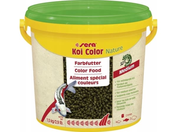 Sera Koi Color Large 3.800 ml, granulat - pokarm postawowy dla Koi