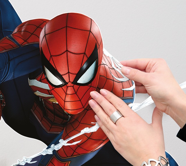 Komar Wandtattoo »Marvel Spider-Man Night« 50 x 70 cm (Breite x Höhe) - Kinderzimmer, Wandsticker