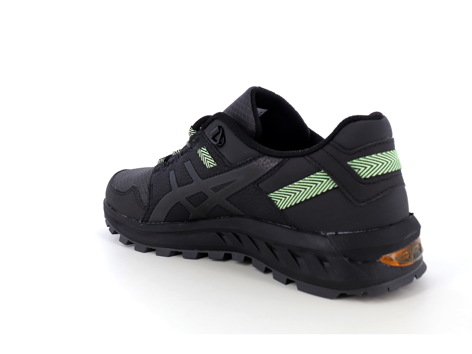 Asics-GEL CITREK Matières combinées Noir Vert