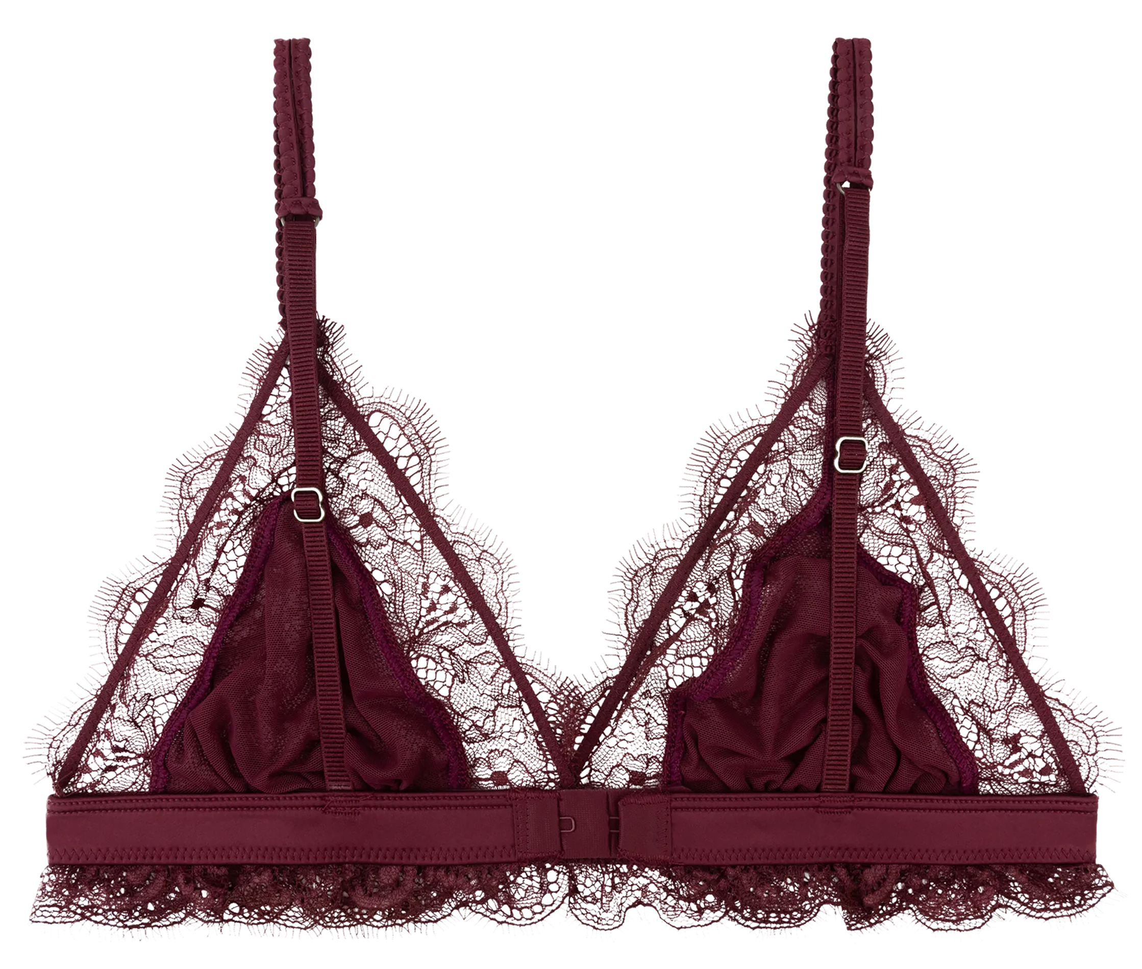 LOVE LACY - Soutien gorge sans armature à dentelle | Rouge