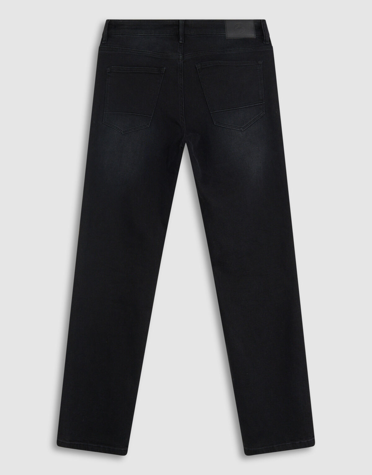 Slim Straight Fit Jeans Donkergrijs L34