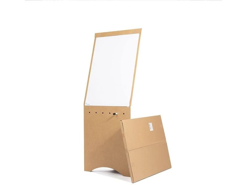 Rocada Flipchart ECO 65 cm x 95 cm Recycelter Flipchart-Karton für Präsentationen und Notizen