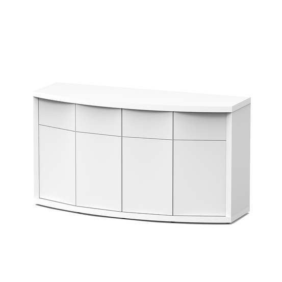 Meuble d'aquarium 4 portes Sublime Horizon Blanc L.150,3xP.53,5xH.83cm