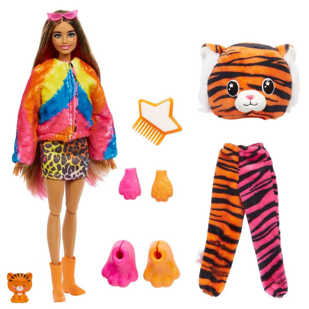 Barbie Poupée Cutie Reveal Tigre