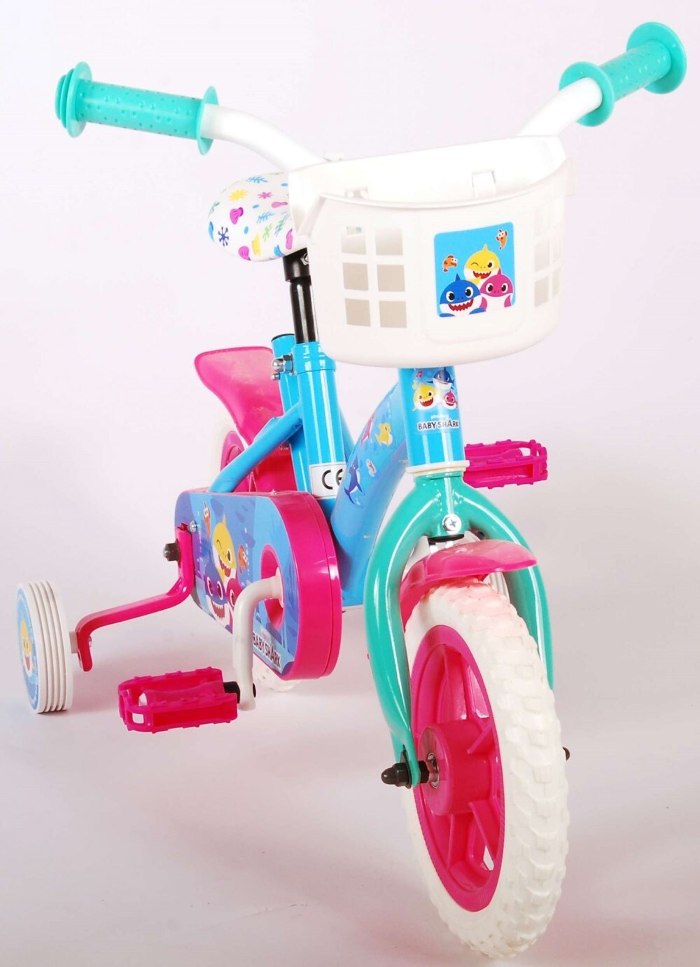 Kinderfahrrad Ocean Unisex 10 Zoll Kinderrad in Rosa Blau Fahrrad