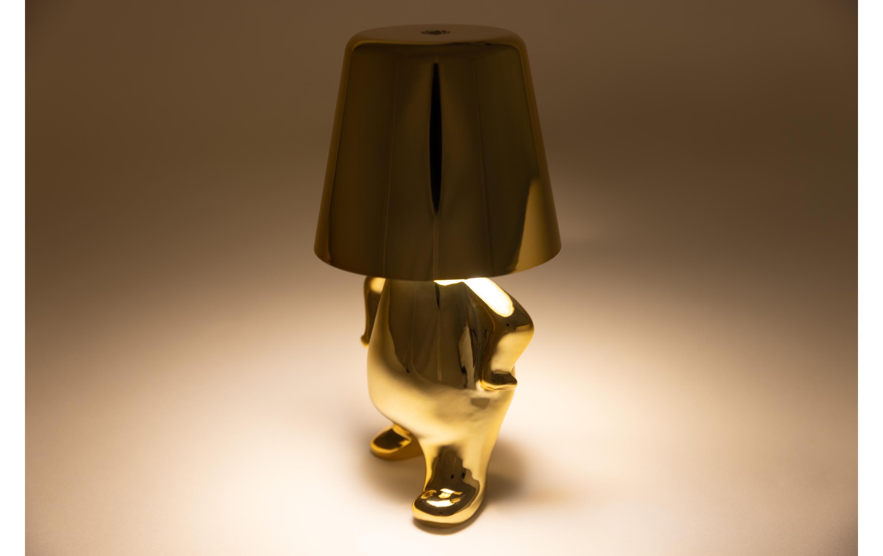 LED Stimmungslicht BOSS GoldPortable Akku-Tischleuchte