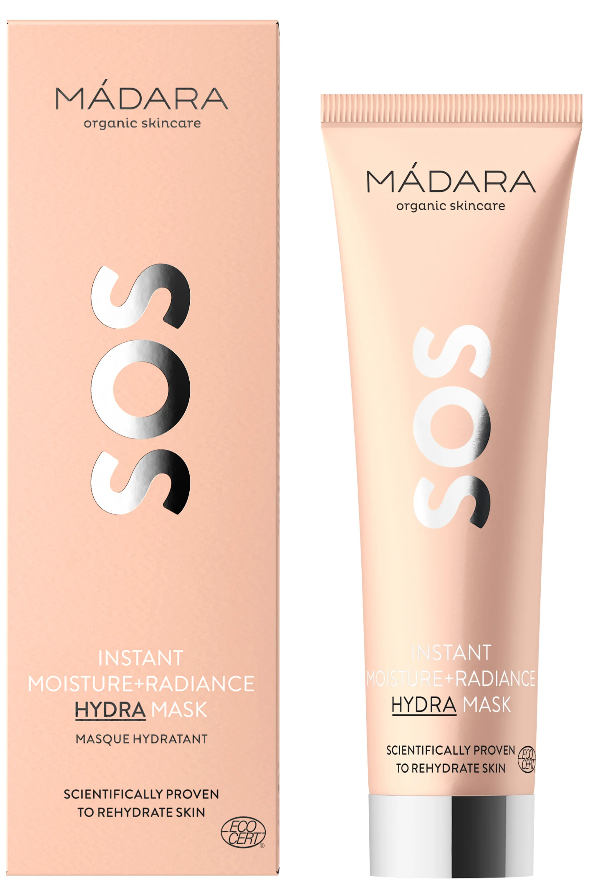 Mádara Cosmetics Masque hydratant et éclat SOS Hydra-60.00 ml