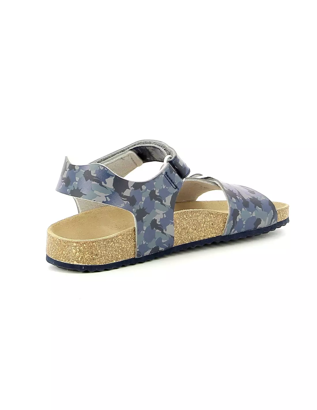 GEOX GHITA - Sandales & nu-pieds Greynavy