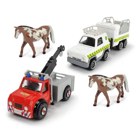 Dickie Toys Feuerwehrmann Sam 4 Pack, sortiert