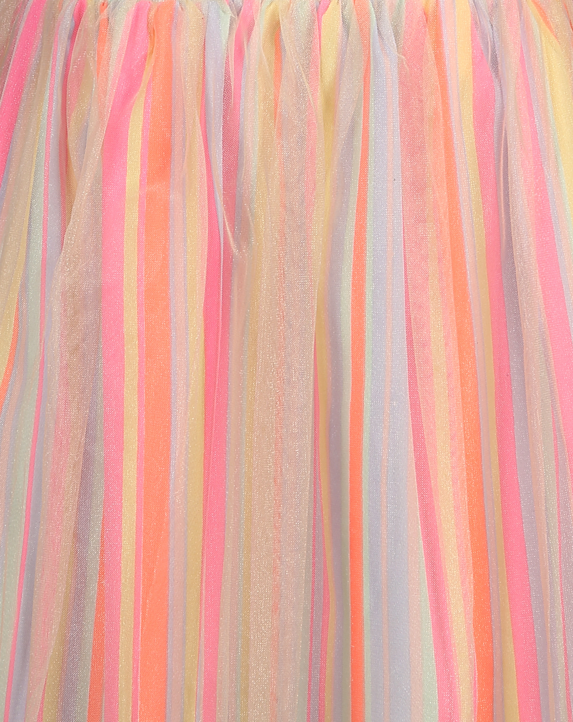 Tüll-Kleid HORSE mit Pailletten in neon pink