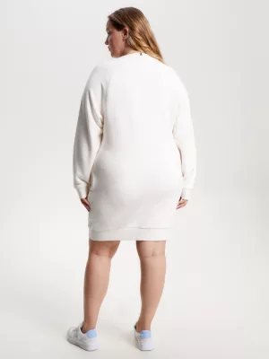 Vestido Moletom com Logo da Coleção Curve 1985