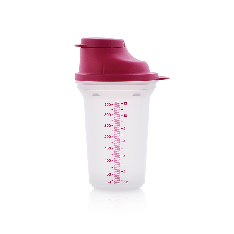 Shake It 350 ml Der praktische Shaker mit kleckerarmer Rücklauf-Funktion