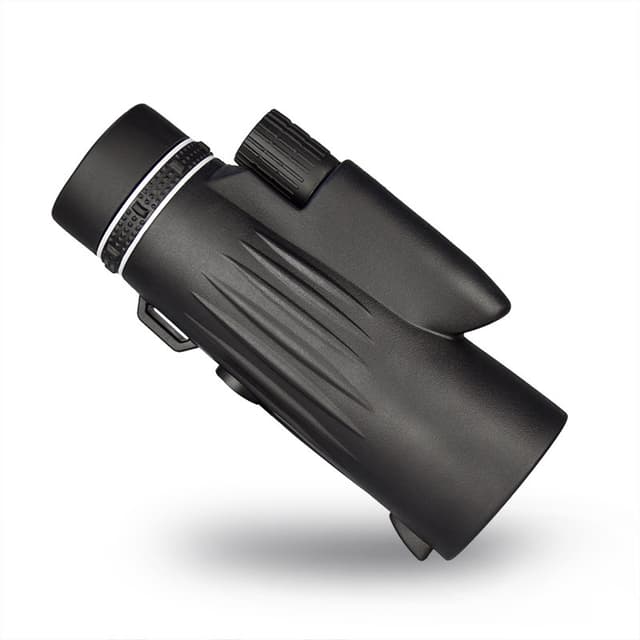 Monokulært teleskop 12×50 Zoom BAK4 Prisme Sort