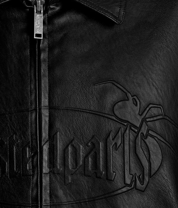 Wasted Paris Boiler Reset Varsity Jacke (black)