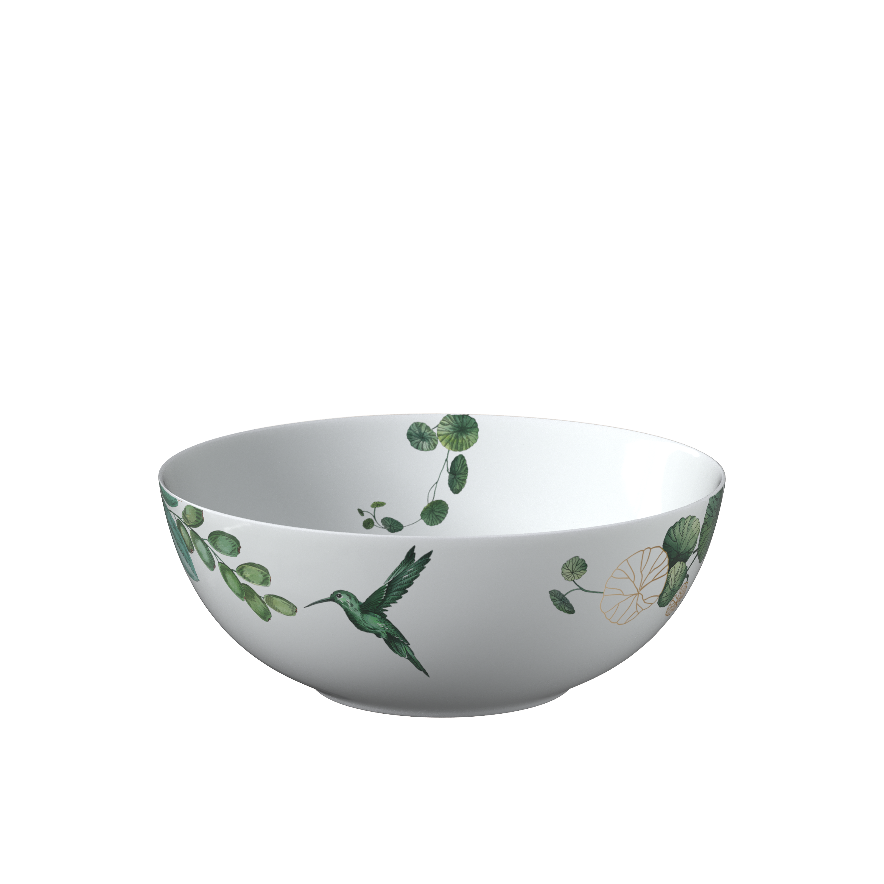 Avarua Salad serving bowl Multi-colored, 50.8 oz, Premium Bone Porcelain