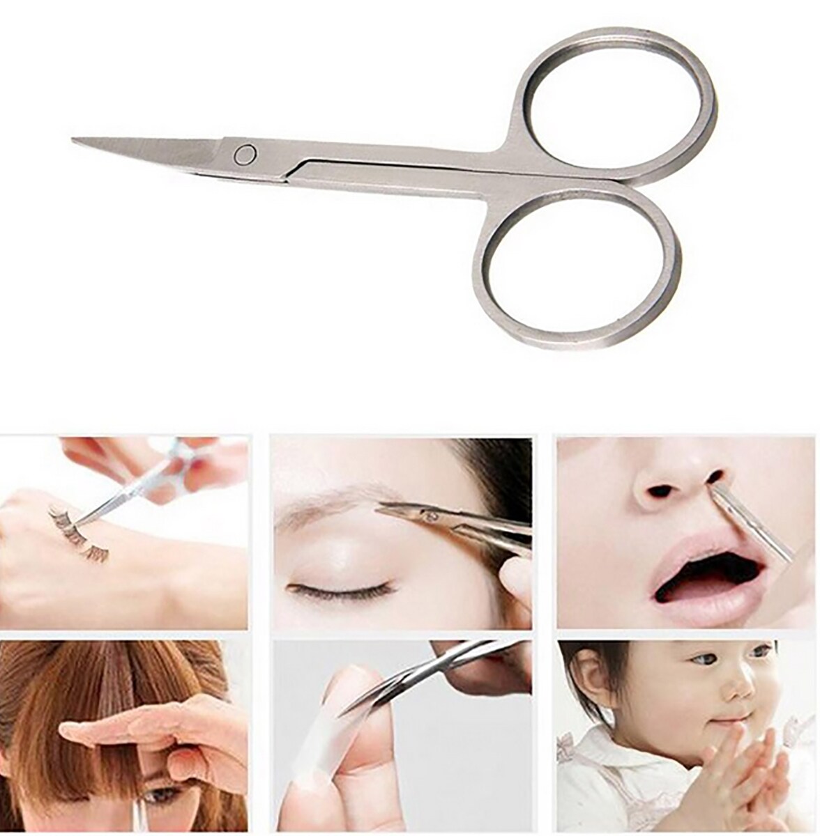 TPFBeauty Profi Nagelschere aus Edelstahl Silber