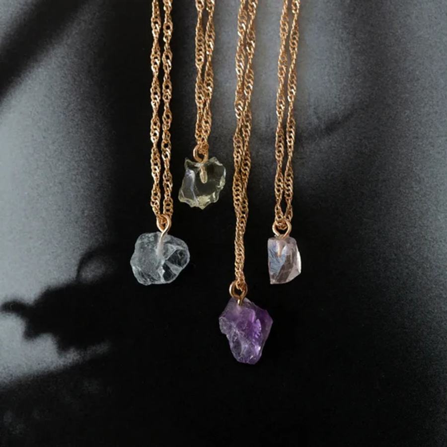 Timi Of Sweden You're Gorgeous Rose Quartz Necklace