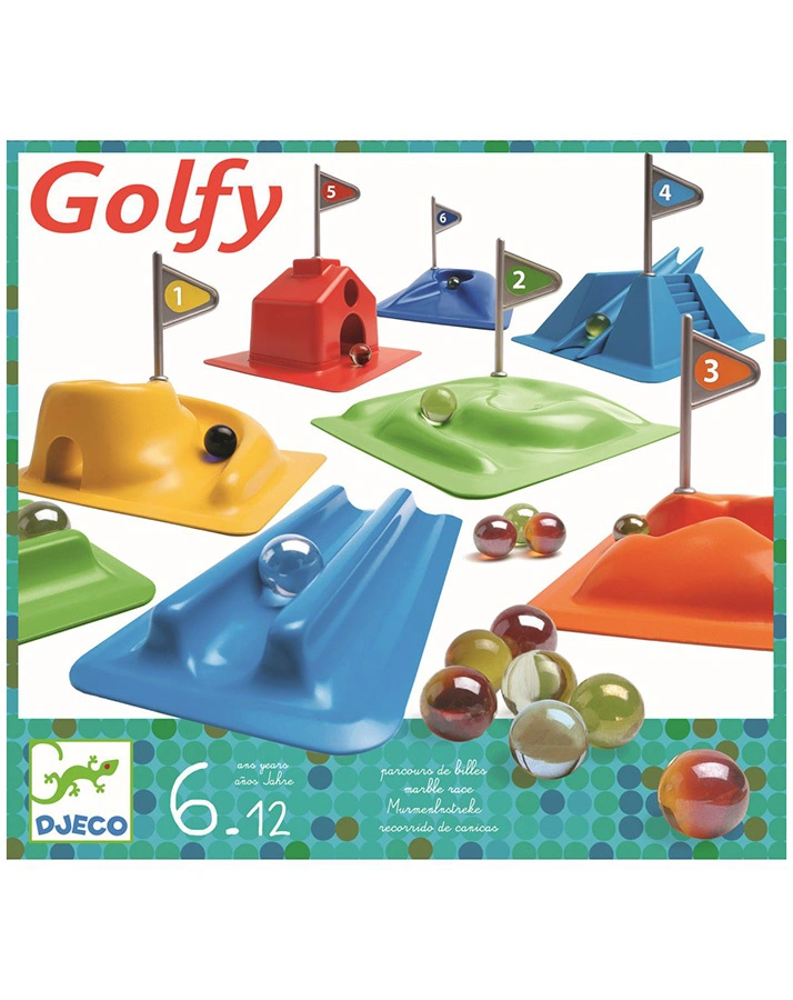 Aktivitätenspiel GOLFY in bunt