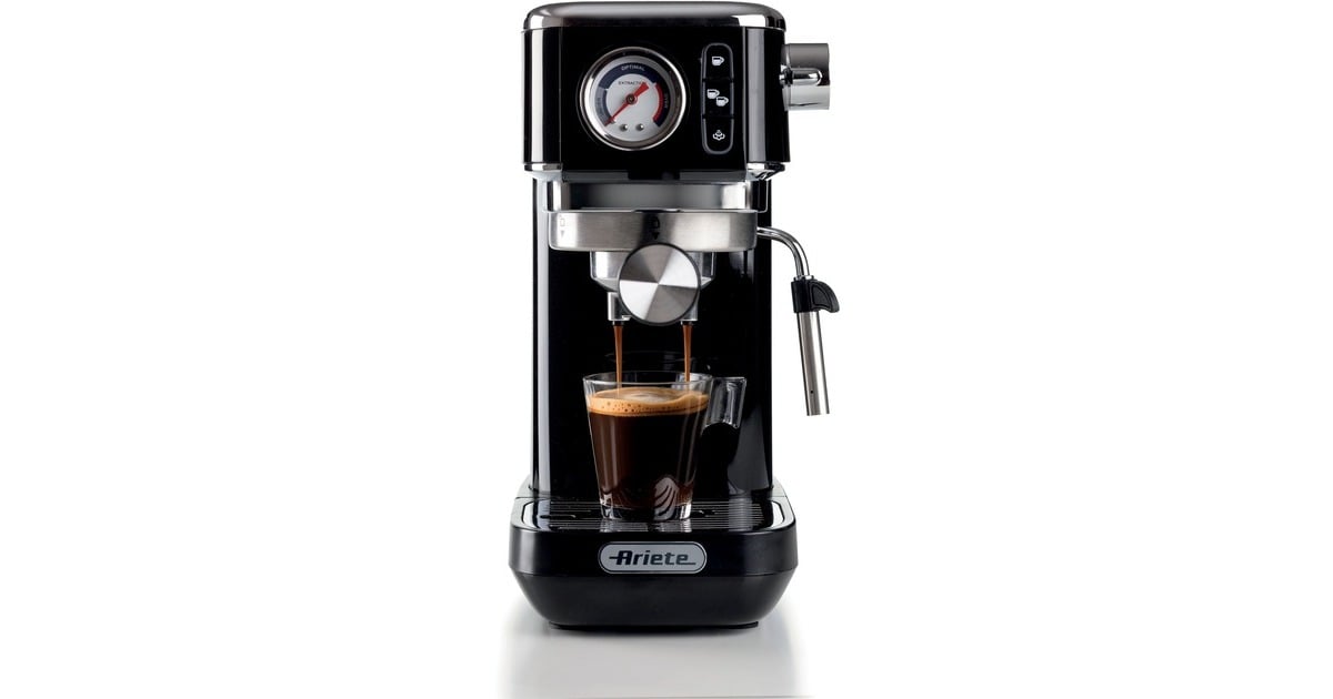 ArieteModerna Espresso Slim 1381/12 espressomachine  (Zwart)