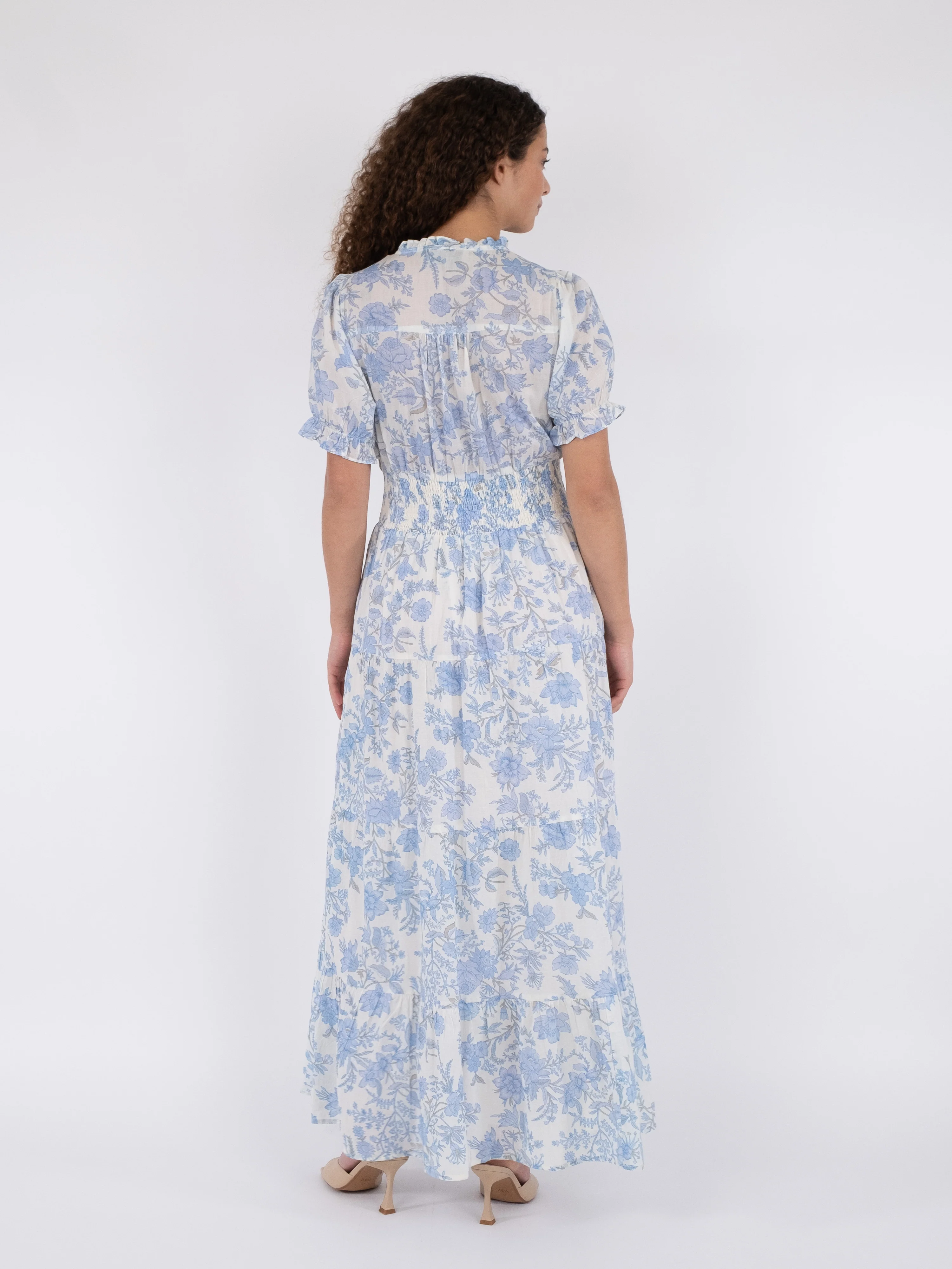 Neo Noir  Kanza Rose Field kjole - Light Blue