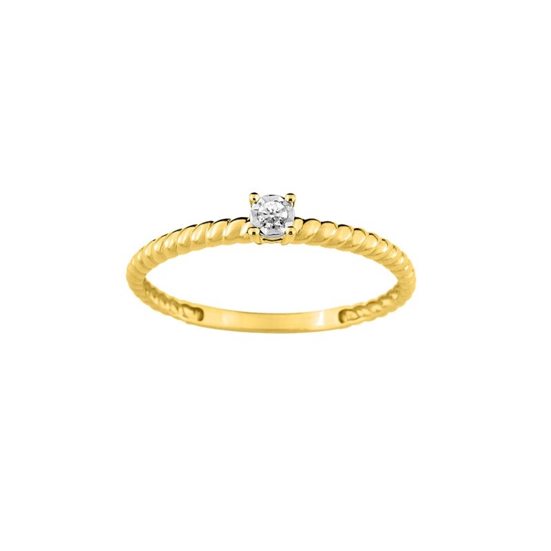 Bague femme - Or 9 Carats