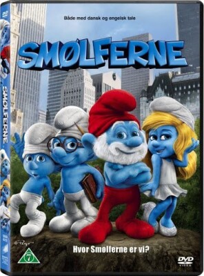 Smølferne / The Smurfs - DVD