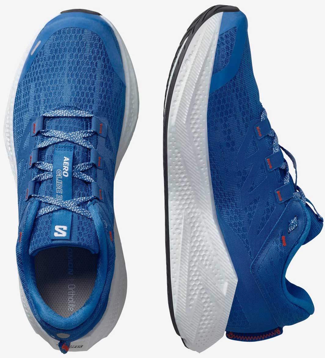 Aero Glide Herre French Blue/White/Cherry Tomato