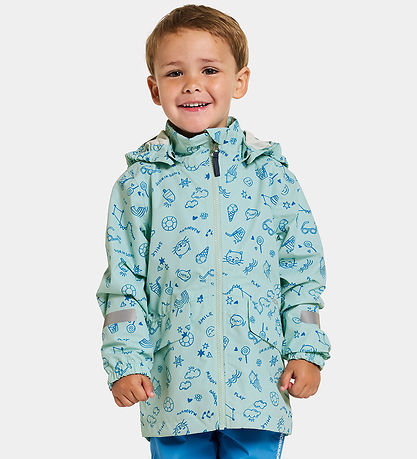 Didriksons Sommerjacke - Norma - Gekritzel Pale Minze