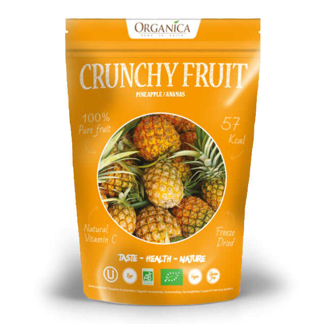 Crunchy fruit - ananas lyophilisé bio