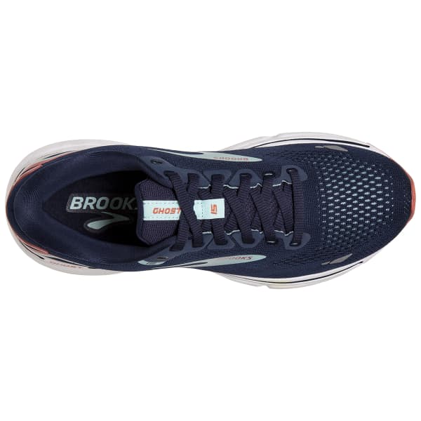 Chaussure running BROOKS GHOST 15 W PEACOAT/CANAL BLUE/ROSE