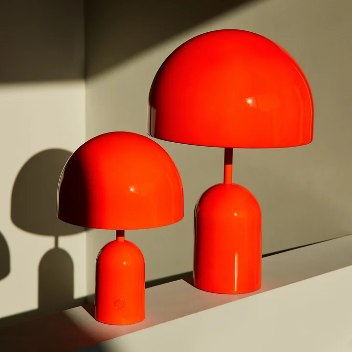 Tom Dixon - Bell LED Tischleuchte mit Akku, moosgrün