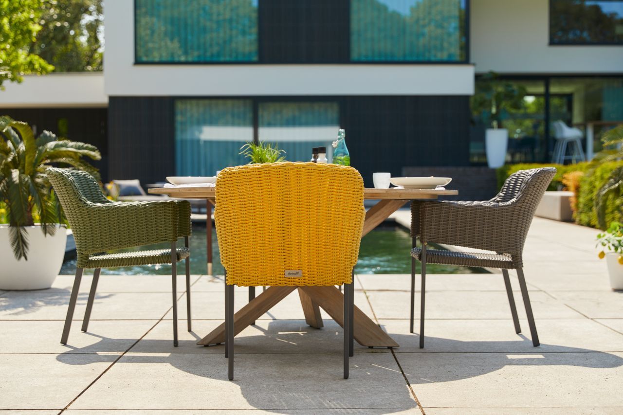 Tuinstoel Grijs 72.553.755 Cairo B62 x D66 x H84 cm