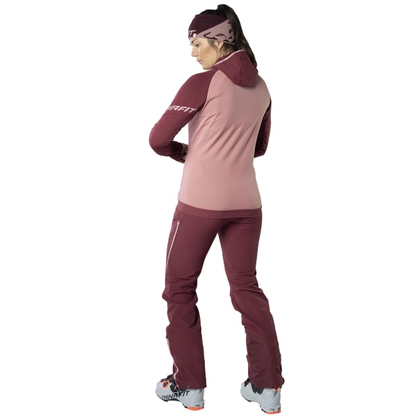 Veste polaire ski rando DYNAFIT RADICAL POLARTEC W JKT BURGUNDY