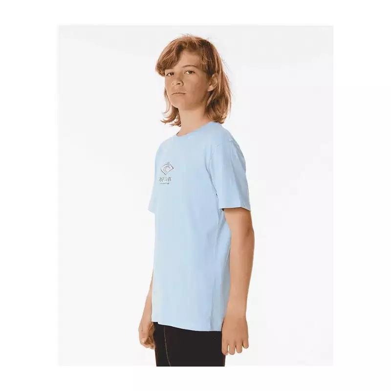 Teeshirt junior RIPCURL Pure Surf Logo Tee-Boy Cool Blue