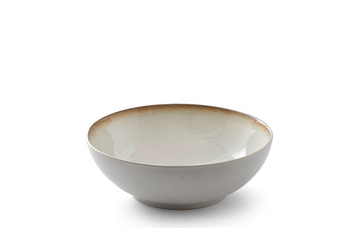 Salatschüssel 30 cm, Beige/CrèmeSchüssel aus Steinzeug