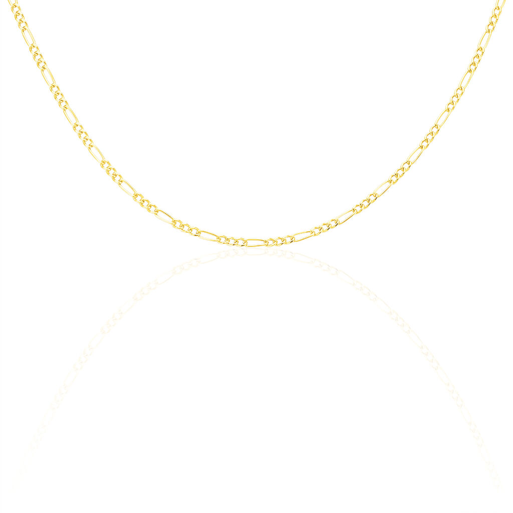 Chaîne Valene Maille Alternée 1/3 Or Jaune