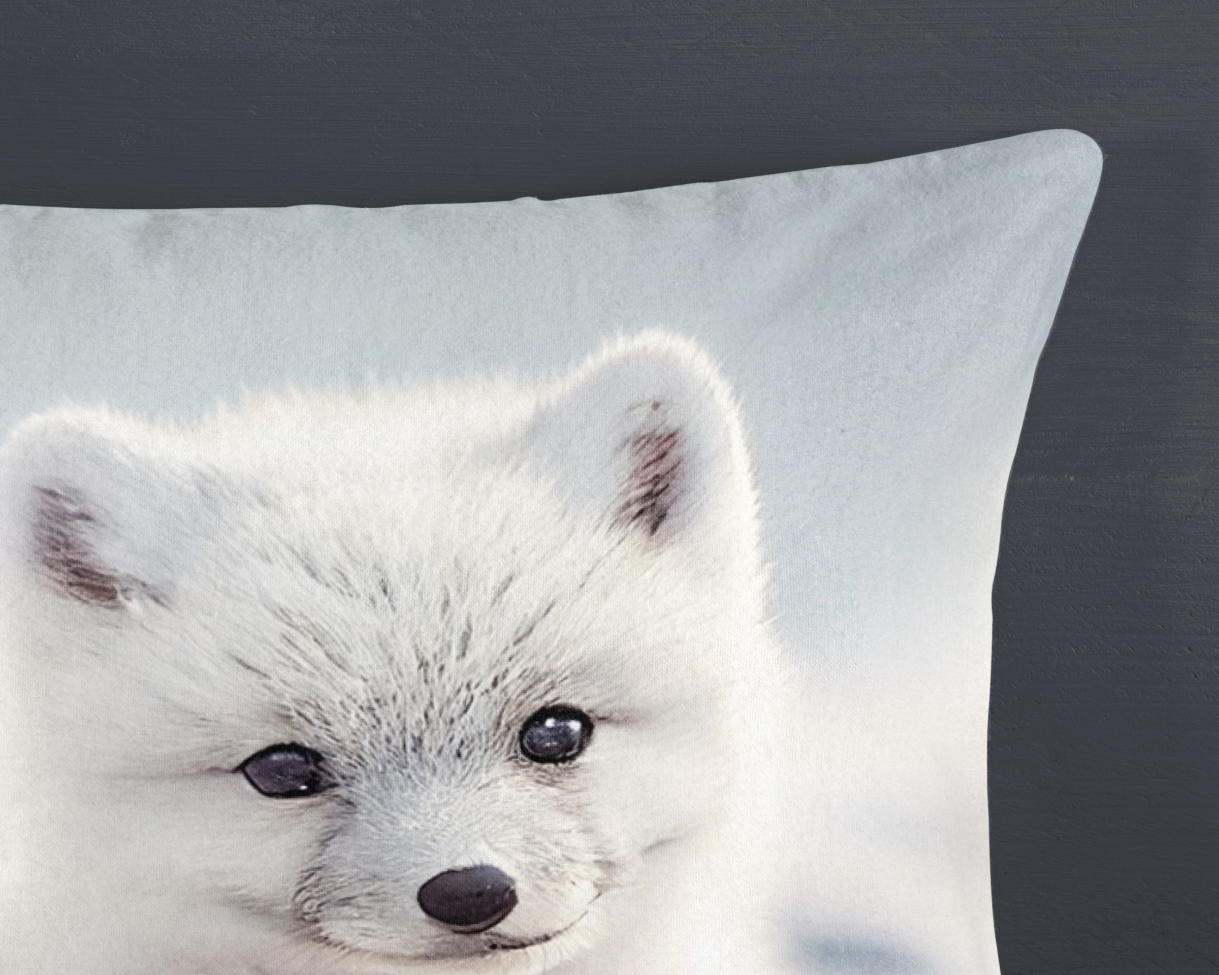 good morning Kinderbettwäsche »Toss« 2 Stk. tlg. Flanell, Biber, 135x200, Winter, Warm, Wende, Kind, Schnee, Weissfuchs