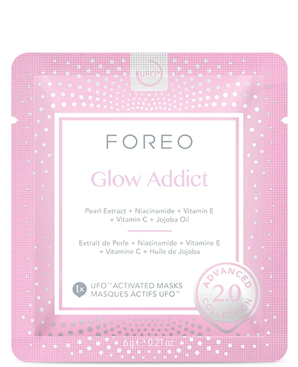Glow Addict 2.0 UFO™ Mask - With Pearl Extract & Niacinamide