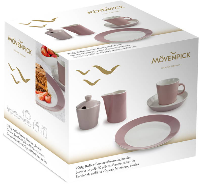 Mövenpick Kaffeeservice 20-tlg.