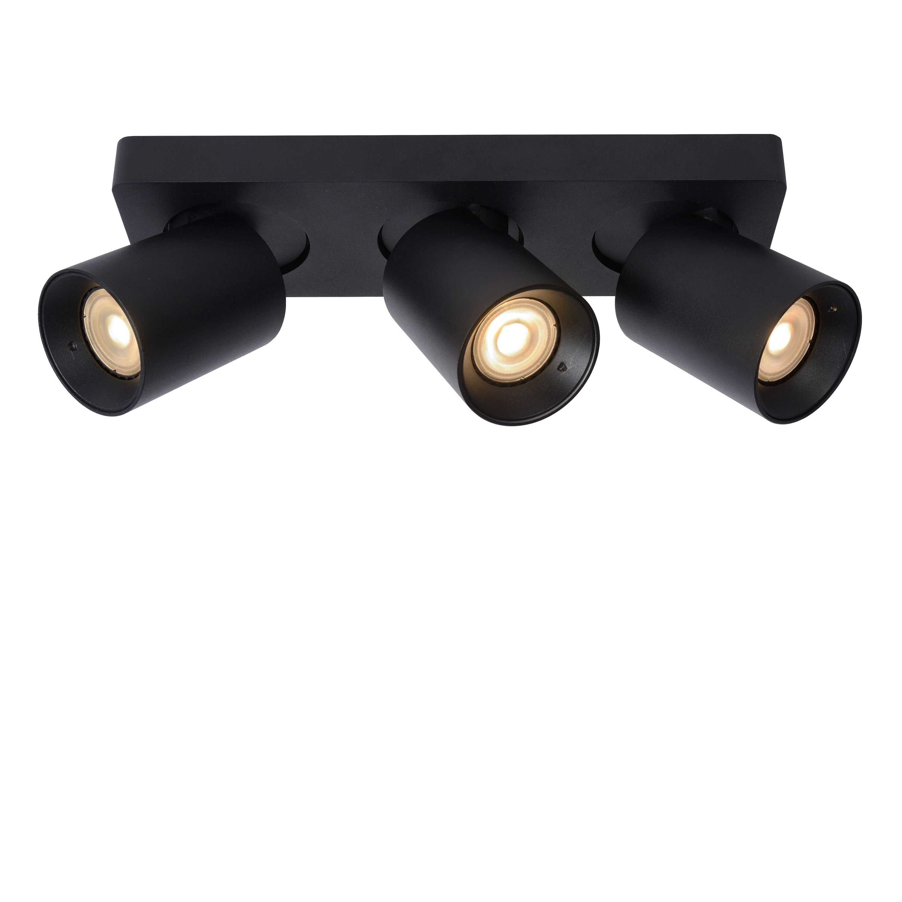 Nigel 3 spot LED zwart