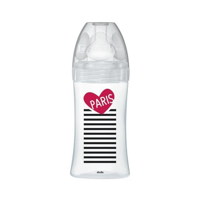 Biberon Sensation+ anti-coliques 270ml 0-6 mois - Paris - Ecru