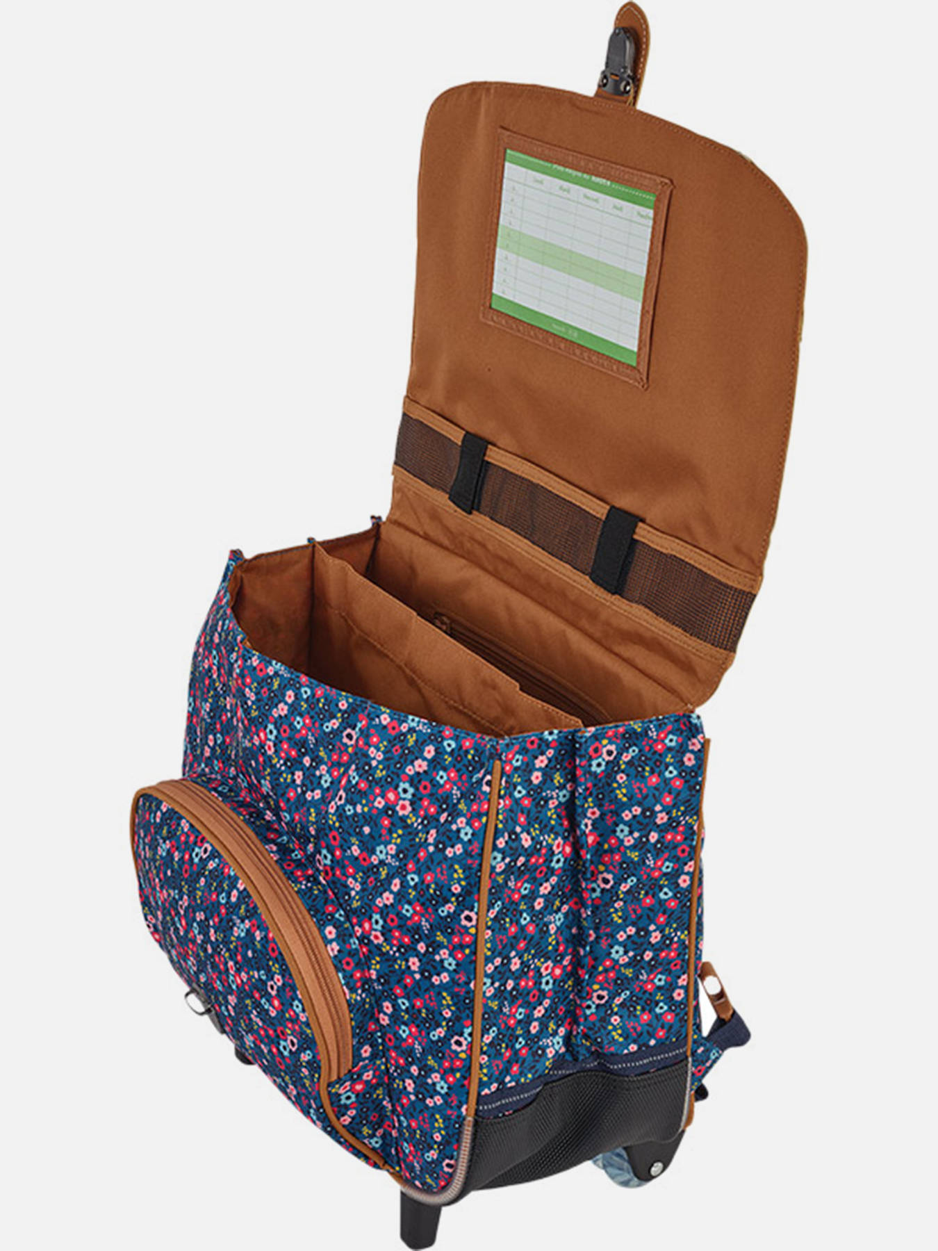 Cartable  roulettes 2 compartiments TANN'S