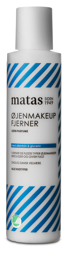 Matas Striber Øjenmakeupfjerner til Alle Hudtyper Uden Parfume 125 ml