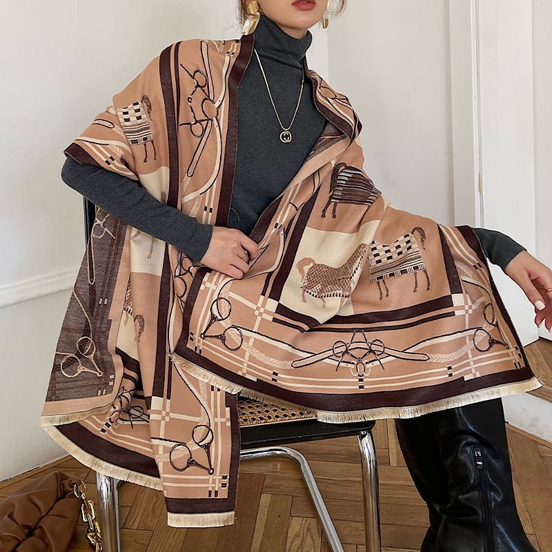Dreamaway - Sjaal met paardenprint