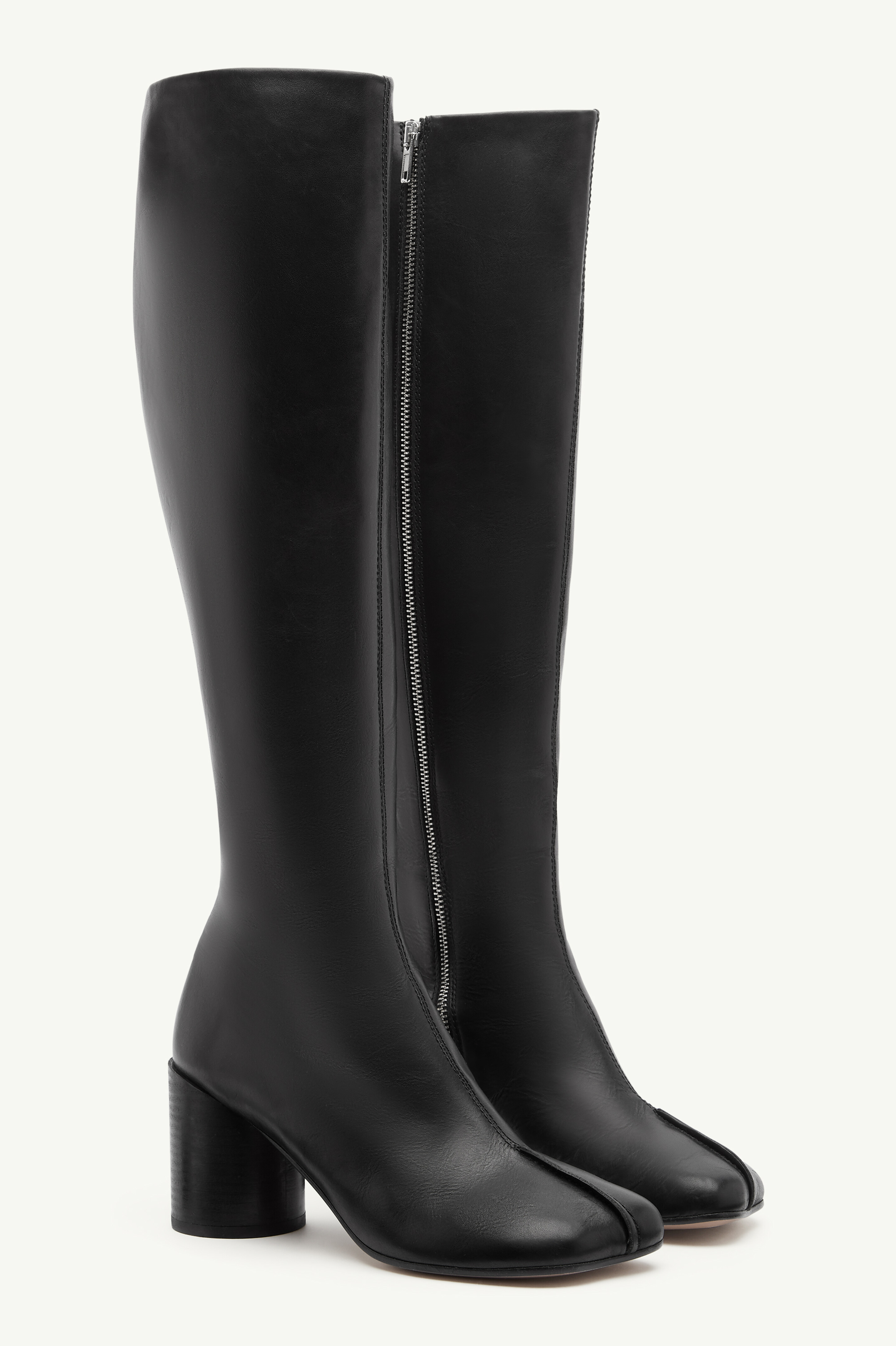 Bottes en cuir Stitch-out