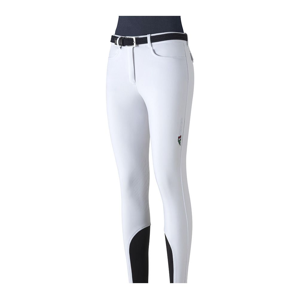 Equiline CORNER - Pantalon knee grip Femme white