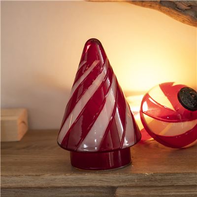 Sapin déco en verre
