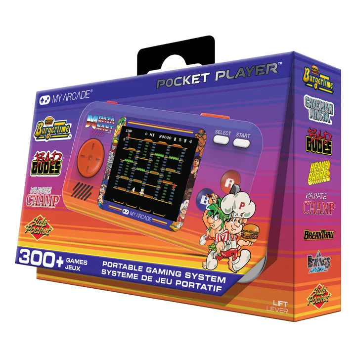My Arcade Console de poche Data East 300 jeux