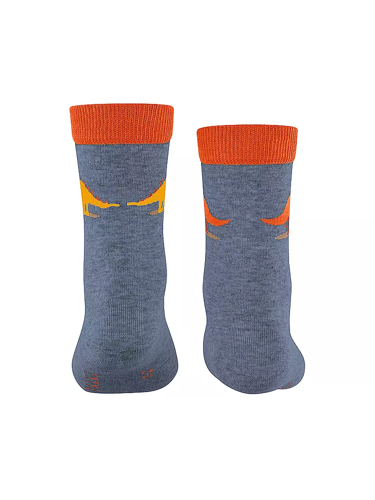 FALKE Jungen Socken DINOSAURS light jeans  blau