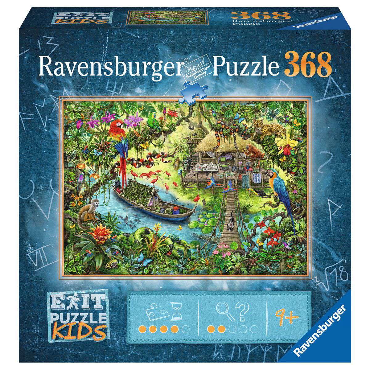 Ravensburger Spiel EXIT Puzzle Kids Die Dschungelexpedition